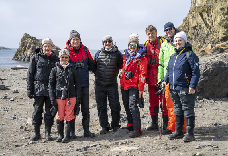 Les Pingouins vanillés, Antarctique