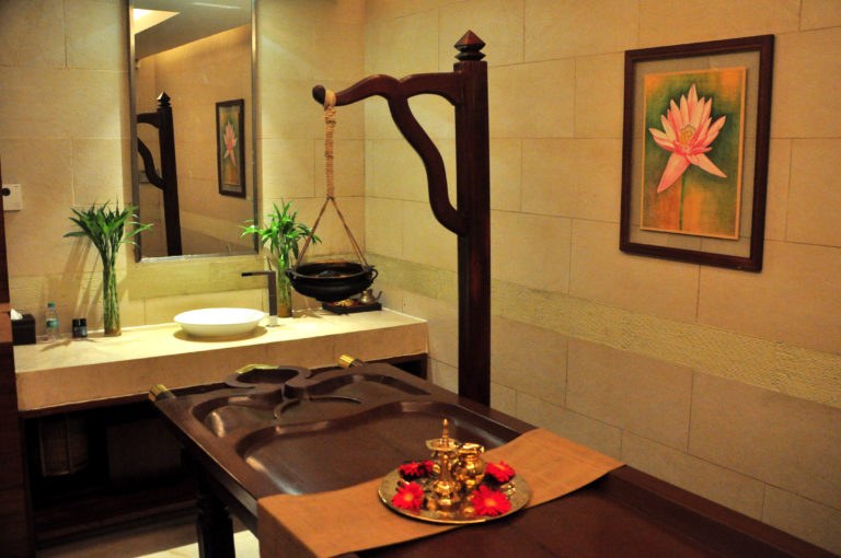 Hôtel Lalit, Massage, Delhi, Inde