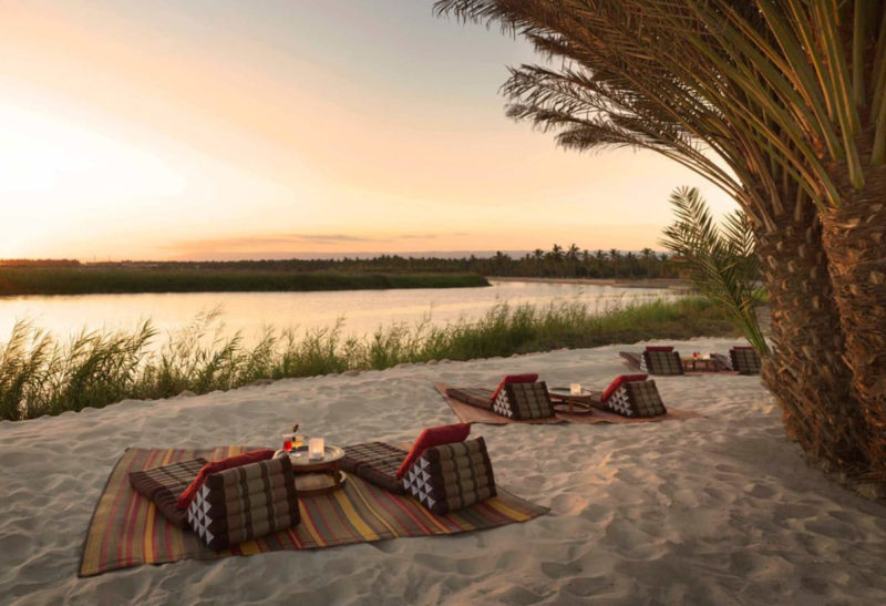 Oman, plage de l'Anantara