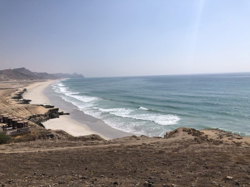 Province du Dofar à Oman, longues plages sauvages