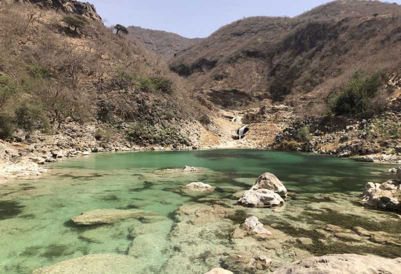 oman-dhofar-wadi Dhofar à Oman, des whadis