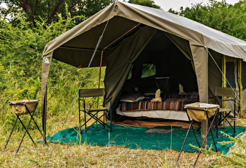 Une tente Morula en safari