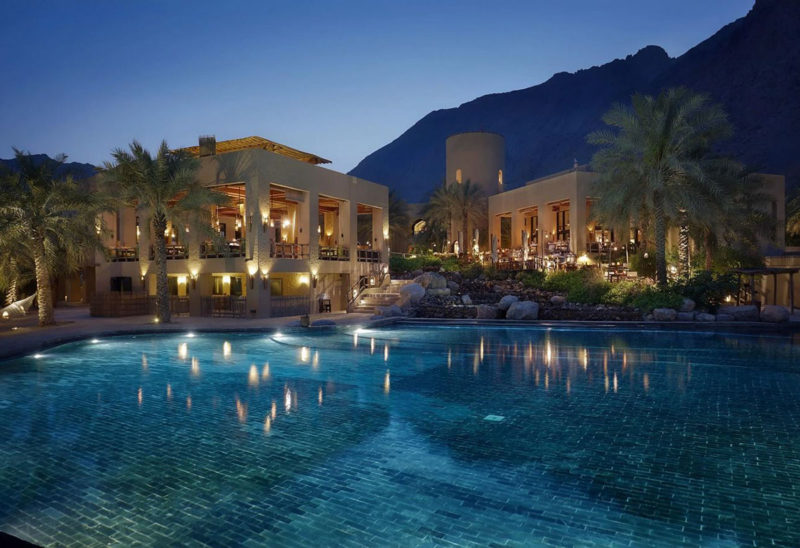 Zighy Bay, Sixsenses hotel, Piscine, Oman