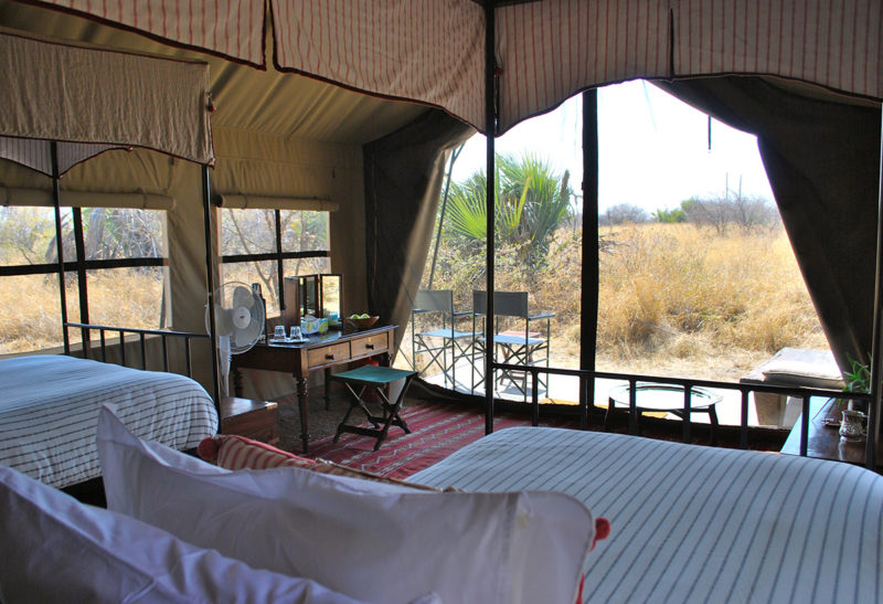Botswana, intérieur d'un lodge
