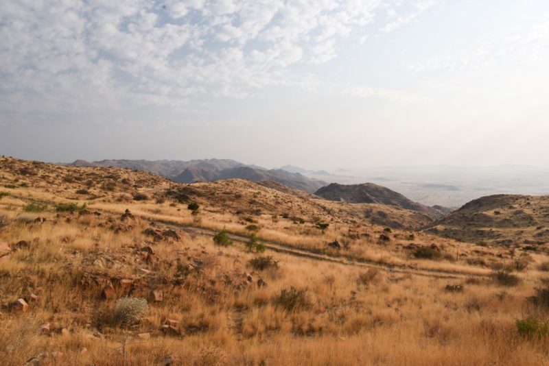 Route-Windhoek-Sesriem-namibie
