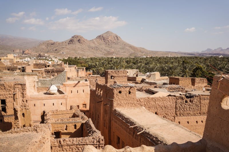 Al,Hamra,/,Oman,-,February,16,,2020:,Scenic,View