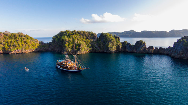 phinisi croisiere raja ampat