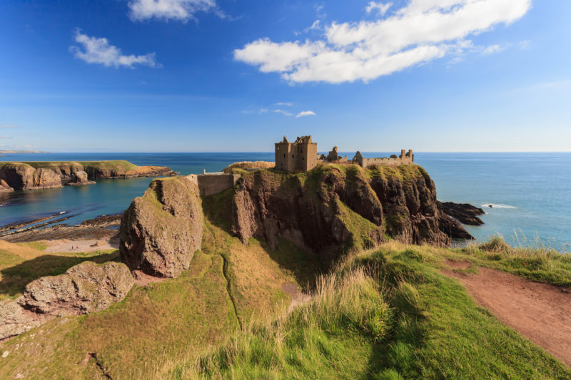 Chateau à Aberdeen en Ecosse
