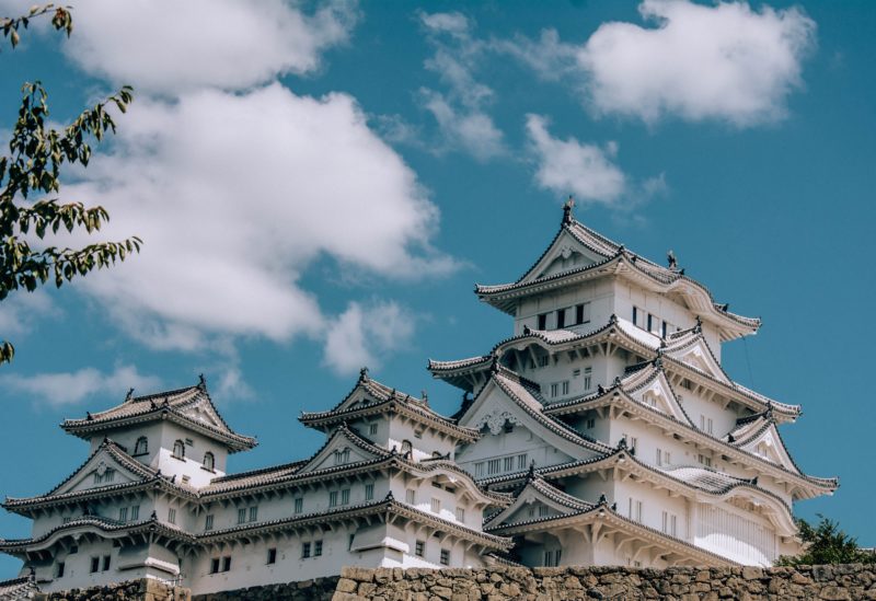 Le chateau Himeji au Japon