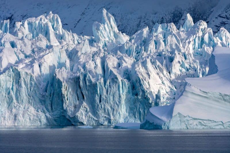 The,Terminus,Of,The,Monaco,Glacier,In,Woodfjorden,In,The