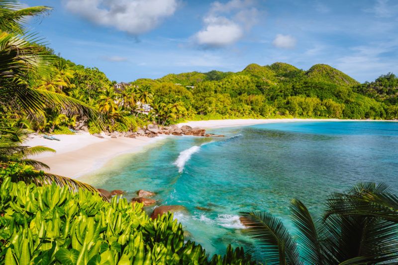 Mahe,Island,,Seychelles.,Holiday,Vocation,On,The,Beautiful,Exotic,Anse Ile Mahé aux Seychelles