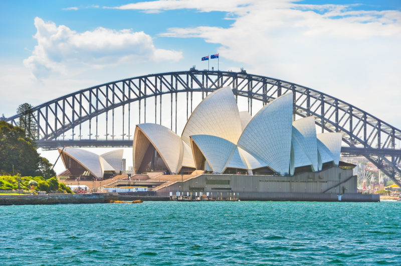 Sydney,,Australia,-,January,23:,Sydney,Harbor,Bridge,And,Opera